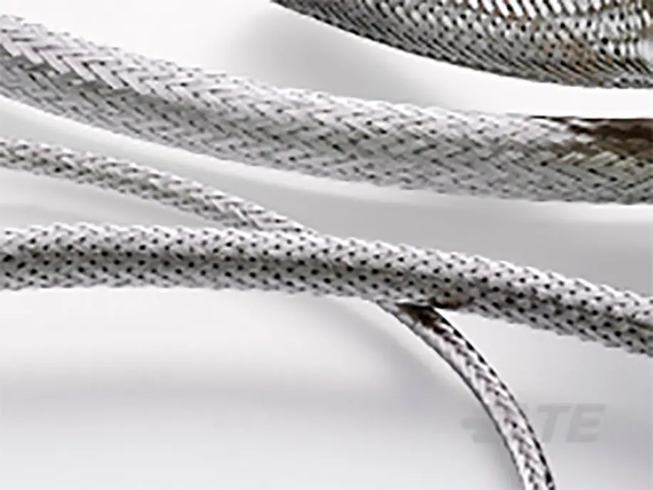 Produktfoto 1 von TE Connectivity LWB Kabelschlauch Kupfer für Kabel-Ø 8mm bis 15mm, Länge 10m Umflochten