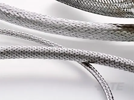 Produktfoto 1 von TE Connectivity LWB Kabelbinder Kupfer für Kabel-Ø 8 mm, Kabel ø 15 mm, Länge 10m Umflochten