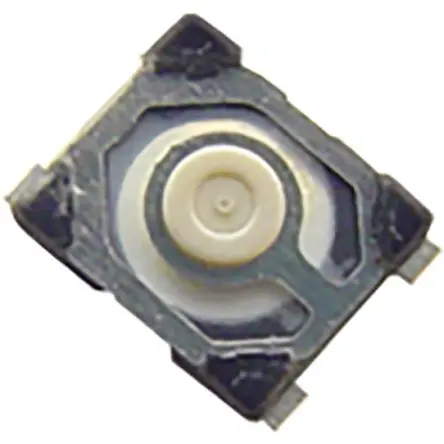 Produktfoto 1 von C & K IP54 Taster SPST Oben, SMD 50mA Tastend 0.65 mm Oberfläche B. 2.6mm L. 3 mm