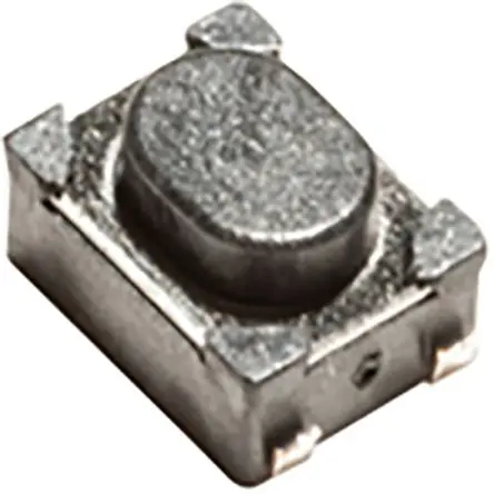 Produktfoto 1 von C & K IP40 Taster SPST Oben, SMD 50mA Tastend 2.5 mm Blau Oberfläche B. 3.2mm L. 4.2 mm