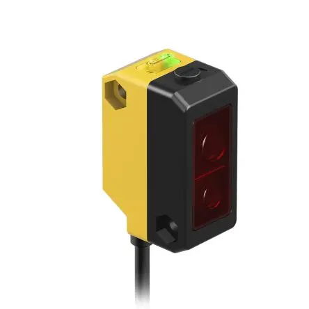 Produktfoto 1 von Banner QS18 Kubisch Optischer Sensor, Durchgangsstrahl, NPN Ausgang, Kabel