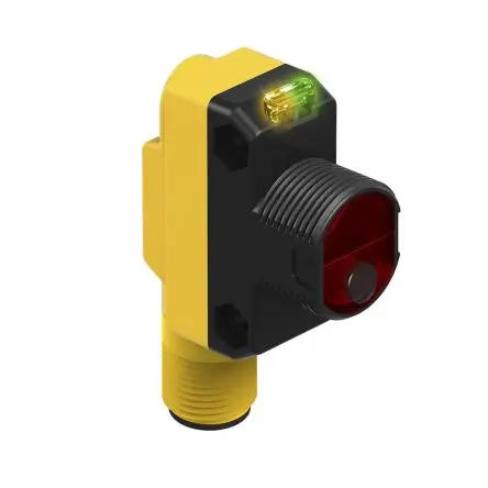 Produktfoto 1 von Banner QS18 Kubisch Optischer Sensor, Durchgangsstrahl, NPN Ausgang, Anschluss