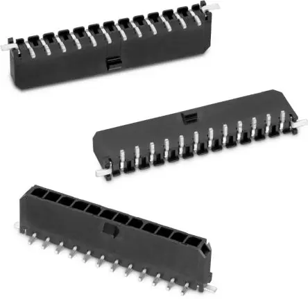 Produktfoto 1 von Wurth Elektronik WR-MPC3 Leiterplattenleiste Gerade, 2-polig / 1-reihig, Raster 3 mm Raster Oberfläche, Kabel-Platine,
