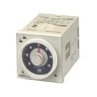Produktfoto 1 von Omron H3CR Zeitgeber, DIN-Hutschiene 100 to 125 V dc 120V ac, 0.5 to 120 s, 1 Kont. Multifunktion, SPST