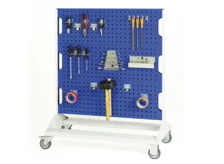 Produktfoto 1 von Bott Aufbewahrungsschrank Typ Gestellwagen Freistehend 1250 mm 1m 550 mm mit Rädern Stahl