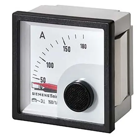 Produktfoto 1 von Siemens SENTRON Amperemeter 100 A AC Bimetall