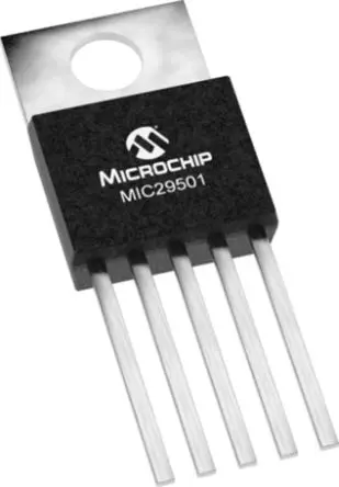 Produktfoto 1 von Microchip Spannungsregler 60V TO-263, 5-Pin