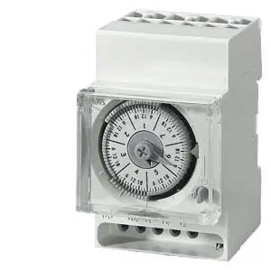 Produktfoto 1 von Siemens Analog DIN-Schienen-Zeitschaltuhr 230V, Wöchentlich, 1-Kanal