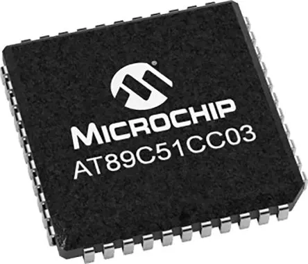 Produktfoto 1 von Microchip Mikrocontroller AT89C51CC03 8-bit-CPU 8 bit Oberfläche 64kB Flash PLCC 44-Pin 60 MHz 256 bit RAM