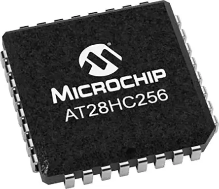 Produktfoto 1 von Microchip 256 kB Paralleles EEPROM, Parallel Interface, PLCC, 120 ns Oberfläche 32K x 8 bit, 32768 x 32-Pin 8