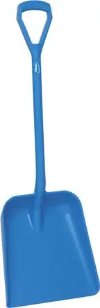 Vikan Polypropylen Rechteckige Schaufel Für Lebensmittelverarbeitung geeignet, 379 x 345 mm, Griff aus Polypropylen,