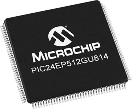 Produktfoto 1 von Microchip Mikrocontroller AEC-Q100 PIC24EPXXXGU814 PIC 16 bit Oberfläche 536kB Flash TQFP 144-Pin 60 MHz 52 kB RAM