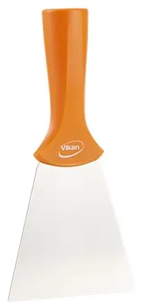 Produktfoto 1 von Vikan Handschaber, Edelstahl, Kunststoff Für Lebensmittelverarbeitung geeignet, 1 Stück