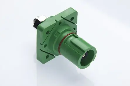 Produktfoto 1 von Radiall SPPC-HK Leistungssteckverbinder Orange, 1.25kV / 250A, Kabel IP67