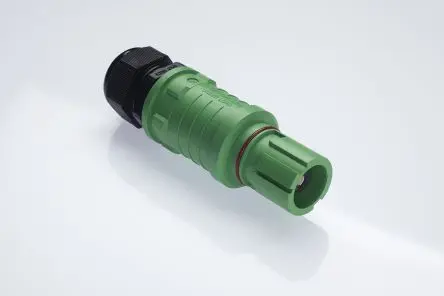 Radiall SPPC-HK Leistungssteckverbinder Grau 1P, 1.25kV, Kabel Horizontal IP67 250A Phasenwender