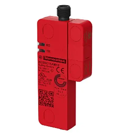 Produktfoto 1 von Telemecanique Sensors XCSRC RFID M12 Berührungsloser Sicherheitsschalter 26.4V dc aus Valox, 2 Schließer, Magnetisch