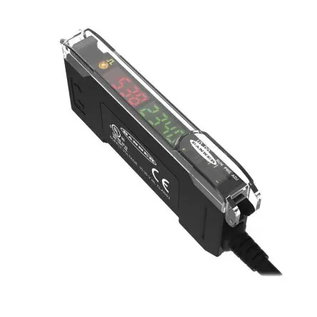 Produktfoto 1 von Banner Kunststoff, Glas PnP Faseroptik Verstärker 1100 mm Kabel IP50 2000μs 30V dc Rote LED / 960 mW