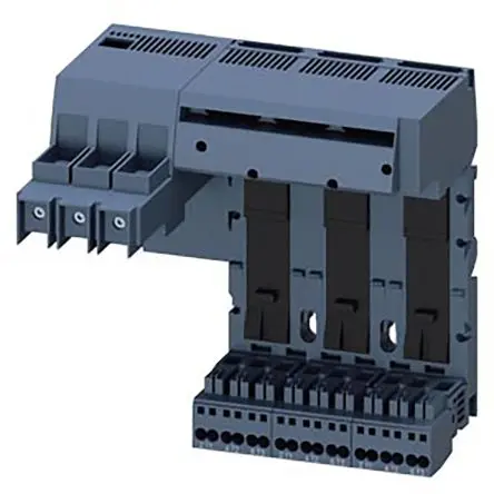Produktfoto 1 von Siemens 3RA6813 Motor-Zubehör Einspeisung links Anschluss Hauptstromkreis für DOL-Motorstarter