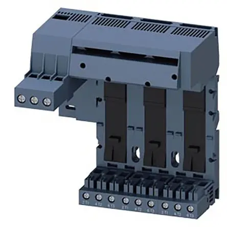 Produktfoto 1 von Siemens 3RA6812 Motor-Zubehör Einspeisung links Anschluss Hauptstromkreis für DOL-Motorstarter