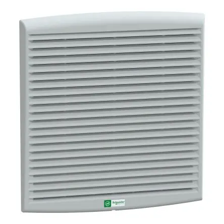 Produktfoto 1 von Schneider Electric Spritzgegossener Thermoplast Lüftungsgitter Grau 316 mm 316mm 18 mm
