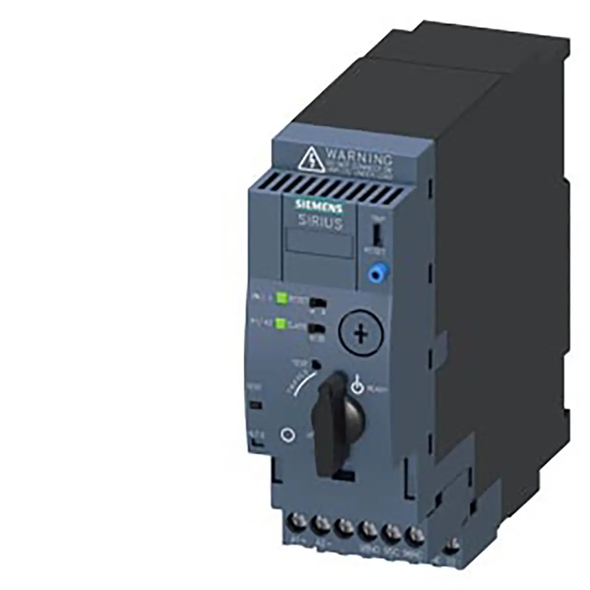 Produktfoto 1 von Siemens SIRIUS 3RA6 3RA61 Verbraucherabzweig 3-phasig 3 kW, 690 V ac / 4 A
