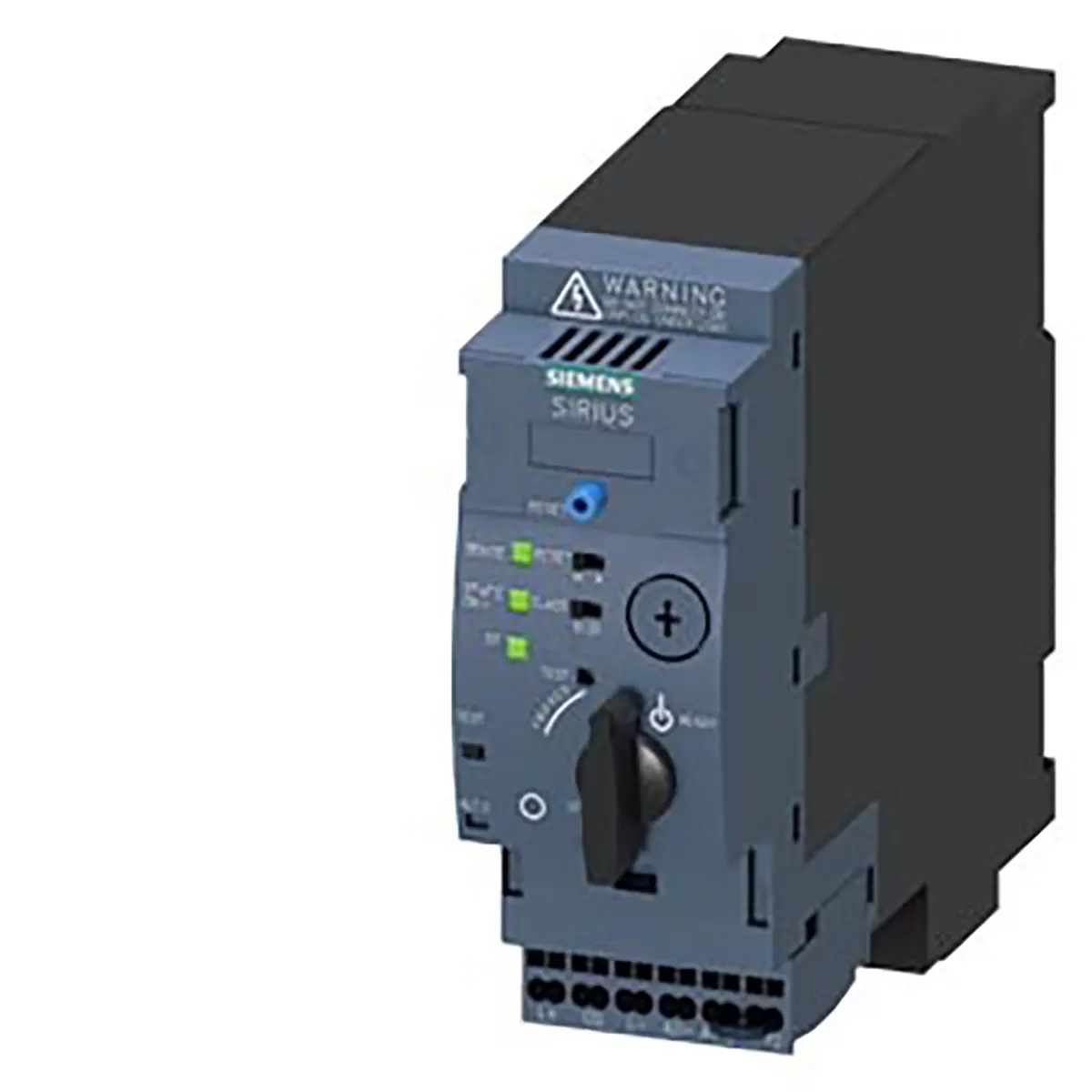 Produktfoto 1 von Siemens SIRIUS 3RA6 3RA64 Verbraucherabzweig 3-phasig 7,5 kW, 690 V ac / 12 A