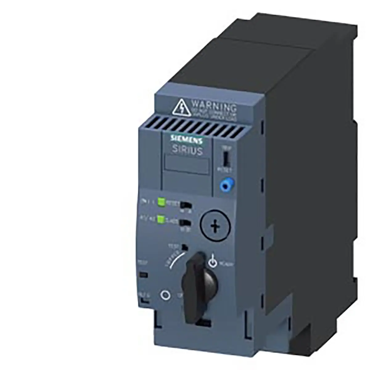 Produktfoto 1 von Siemens SIRIUS 3RA6 3RA61 Verbraucherabzweig 3-phasig 3 kW, 690 V ac / 4 A