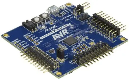 Produktfoto 1 von Microchip ATmega324PB Xplained Pro I2C, 4 GPIOs, SPI, Evaluierungskit Entwicklungstool Microcontroller ATmega324PB