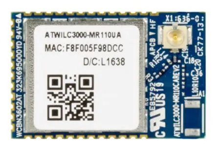 Produktfoto 1 von Microchip WLAN-Modul 3.6 V WPA, WEP, WPA2 IEEE 802.11 b/g/n