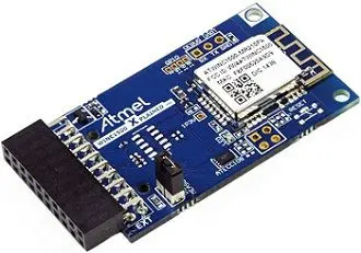 Produktfoto 1 von Microchip Xplained Pro Entwicklungstool Kommunikation und Drahtlos ATWINC15x0-MR210xB Entwicklungskit WLAN, 802.11 b/g/n