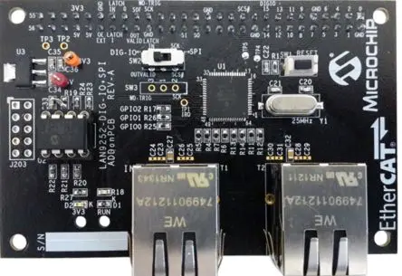 Produktfoto 1 von Microchip LAN9252-Add-On für EL9800 Entwicklungsplattform Entwicklungstool Kommunikation und Drahtlos LAN9252