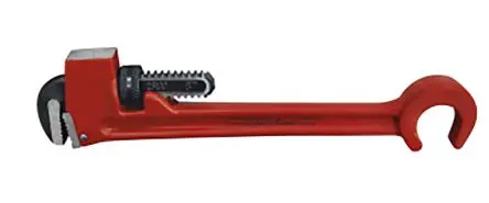 Produktfoto 1 von Ega-Master VDE 1000V zugelassen Schraubenschlüssel Rohrzange Nicht parkend, Metall Griff, Backenweite 25.4 mm, / Länge