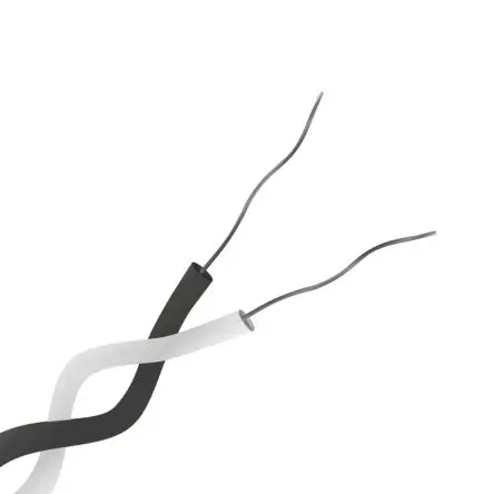 Produktfoto 1 von RS PRO Geschirmt 1 100 m Perfluoralkoxyalkan-isoliert Thermoelement Kabel/Draht für Thermoelement Typ J, 260 °C