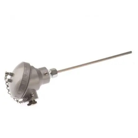 Produktfoto 1 von RS PRO Pt100 Widerstandsthermometer Edelstahl Ø 6 mm 4 x 300 mm Class B, -50 °C → 450 °C, 300 mm Leitung