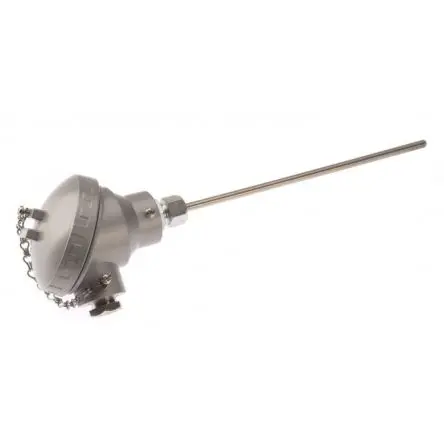 Produktfoto 1 von RS PRO Edelstahl Mineralisoliertes Thermoelement Typ K, Ø 6 mm x 150 mm -100 °C → 1100 °C