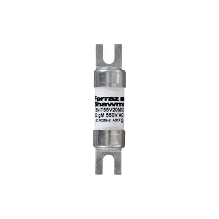 Mersen Schlitzsicherung A1, 690V / 20A, gM No, Lochabstand 44.5 mm