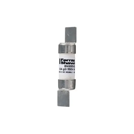 Produktfoto 1 von Mersen Sicherung mit Flachkontakten F1, 690V / 32A, gG IEC 60269