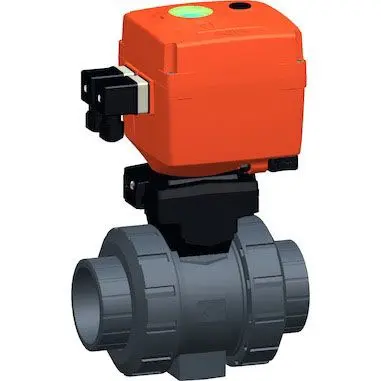 Produktfoto 1 von Georg Fischer Motorventil, Polyvinylchlorid 1 in Anschluss, 230V, 10 bar