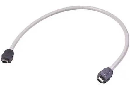 Produktfoto 1 von HARTING Ethernet-Kabel, 0.5 m, Grau Stecker, A IX Industrie Stecker, B RJ45, Polyvinylchlorid