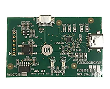 Produktfoto 1 von onsemi Evaluierungsplatine für Typ-C-Schnittstellenerkennungslösung Entwicklungstool Kommunikation und Drahtlos FUSB302
