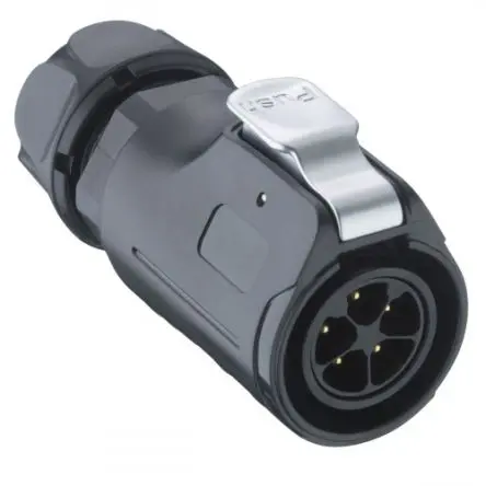 Produktfoto 1 von Lumberg 0252 20 Rundsteckverbinder Stecker 4-polig Stecker 20A Kabel IP67