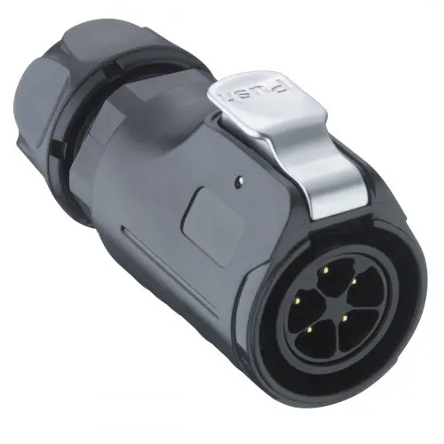 Produktfoto 1 von Lumberg 02 20 Rundsteckverbinder Stecker 5-polig Stecker 12A Kabel IP40
