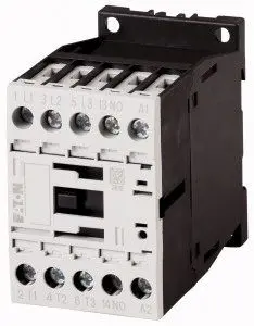Produktfoto 1 von Eaton DILM Schütz 230V ac-Spule, 3-polig, 400V ac / 9 A 230V ac 4 kW 3 Schließer Motorsteuerung, Widerstandsbelastung
