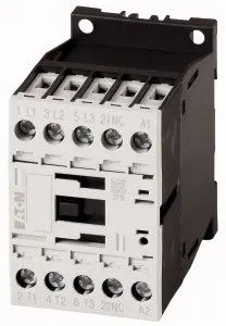 Produktfoto 1 von Eaton DILM Schütz 24V ac-Spule, 3-polig, 400V ac / 9 A 24V ac 4 kW 3 Schließer Motorsteuerung, Widerstandsbelastung