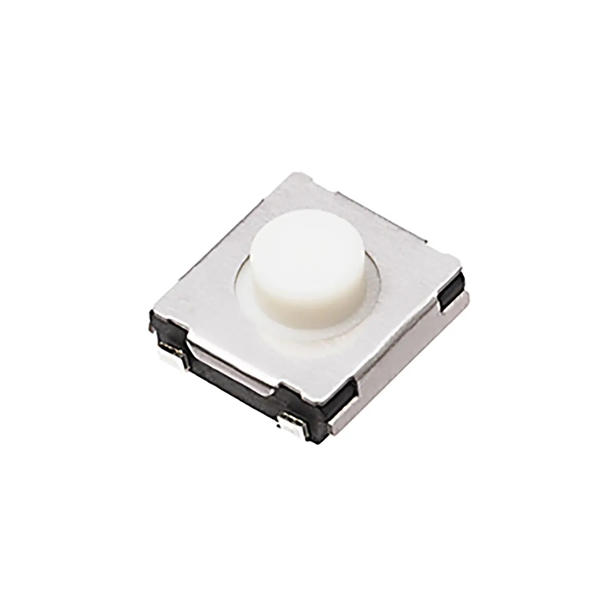 Produktfoto 1 von Panasonic Taster SPST, Lötanschluss 10 μA → 20 mA Tastend 0.7mm Druckplatte Weiß, 6.5 x 1.8mm B. 1.8mm L. 6.5mm