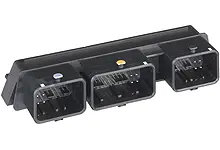 Produktfoto 1 von Molex  Automotive, Kfz-Steckverbinder, CMC-Stiftsockel, Stecker, 112-polig, Schwarz / 4-reihig, 6 A, 12 A