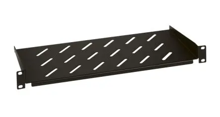 Produktfoto 1 von Legrand Linkeo 2 U Feste Ablage Schwarz 15kg Belüftet, 435mm x 360 mm x 200 mm