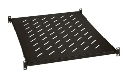 Produktfoto 1 von Legrand Linkeo 1 U Feste Ablage Schwarz 50kg Belüftet, 440mm x 425 mm x 200 mm