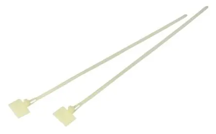 Produktfoto 1 von RS PRO Nylon 6.6 Kabelbinder Lösbar Natur 3.6mm x 215 mm