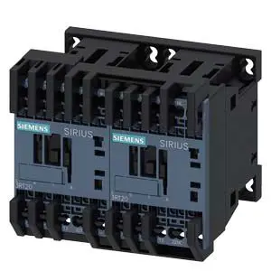 Produktfoto 1 von Siemens 3RA2315 Wendeschütz 24V dc-Spule, 3-polig, 220 V dc, 690V ac / 10 A 24V dc 4 kW 3 Schließer Motorsteuerung,